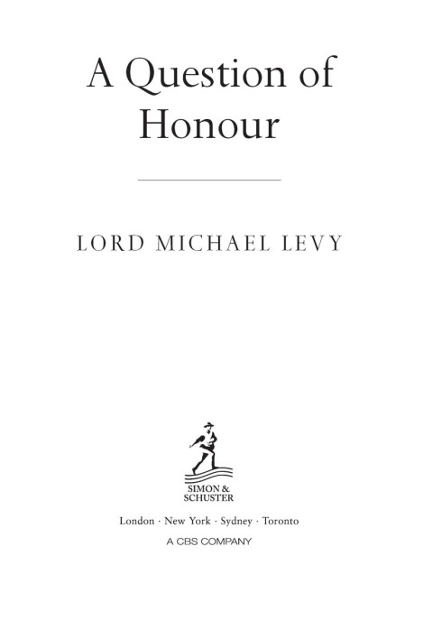 Cover image for book A Question of Honour