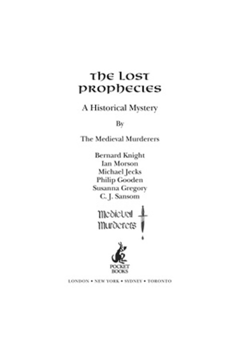Cover image for book The Lost Prophecies