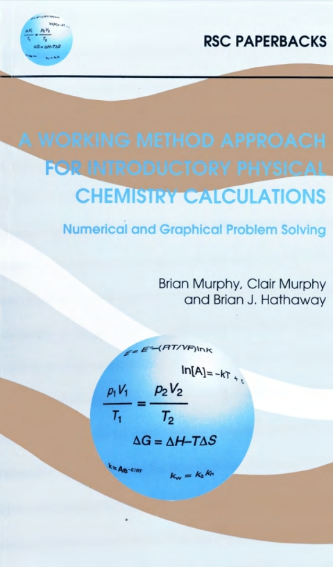 Cover image for book Working Method Approach for Introductory Physical Chemistry Calculations