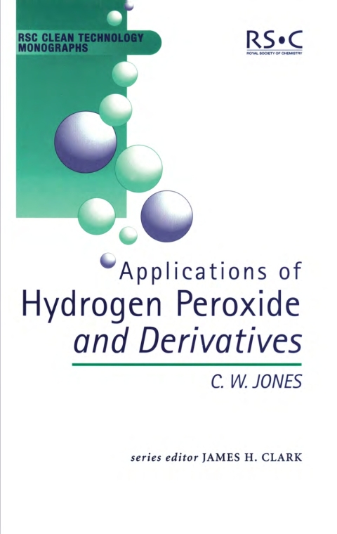 Cover image for book Applications of Hydrogen Peroxide and Derivatives