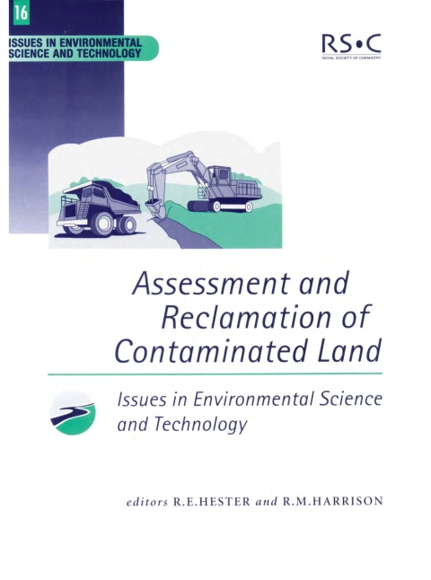 Cover image for book Assessment and Reclamation of Contaminated Land