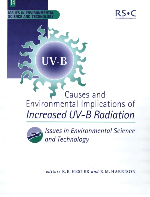 Cover image for book Causes and Environmental Implications of Increased UV-B Radiation