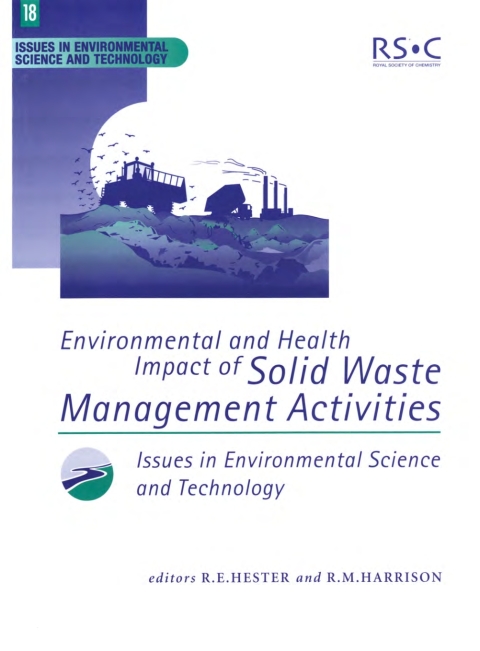 Cover image for book Environmental and Health Impact of Solid Waste Management Activities