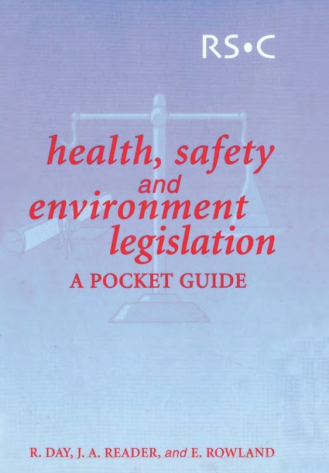 Cover image for book Health, Safety and Environment Legislation