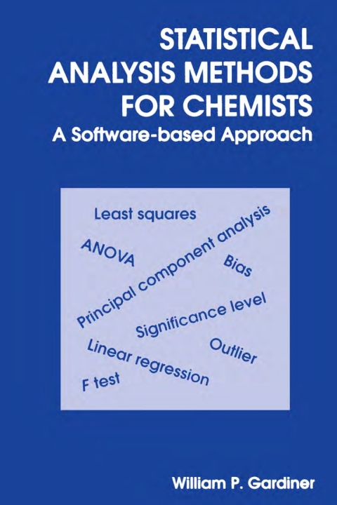 Cover image for book Statistical Analysis Methods for Chemists