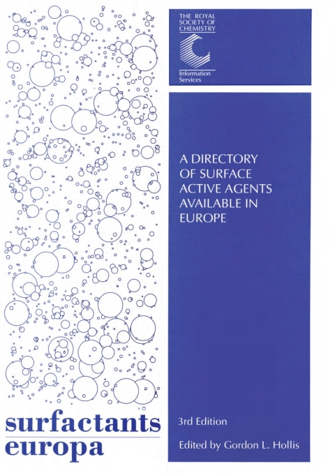 Cover image for book Surfactants Europa
