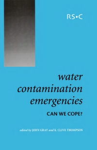 Cover image: Water Contamination Emergencies 1st edition 9780854046287