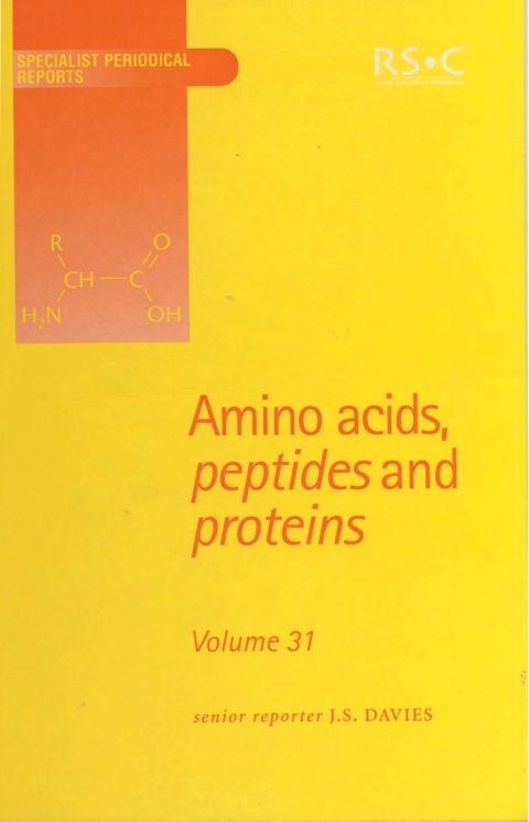 Cover image for book Amino Acids, Peptides and Proteins