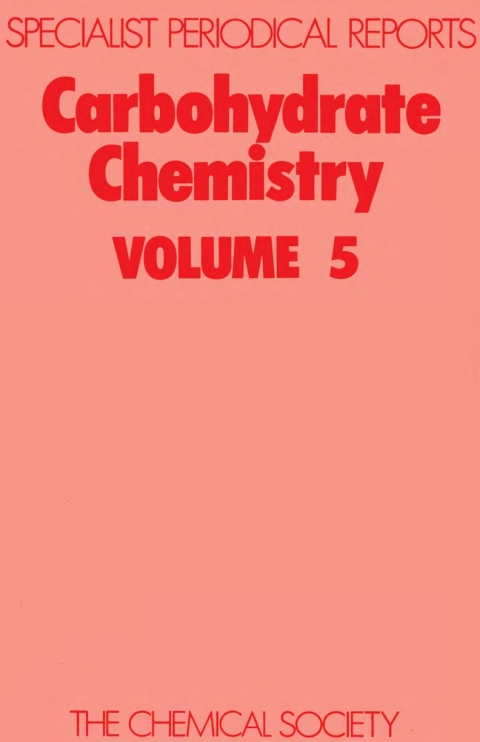 Cover image for book Carbohydrate Chemistry