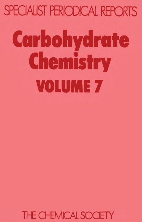 Cover image for book Carbohydrate Chemistry