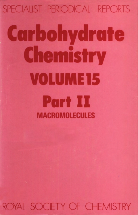 Cover image for book Carbohydrate Chemistry