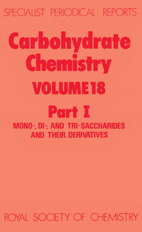 Cover image for book Carbohydrate Chemistry