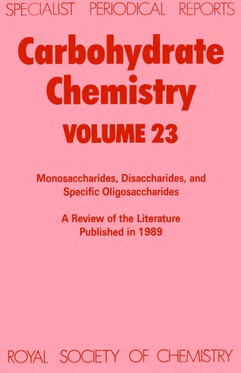 Cover image for book Carbohydrate Chemistry