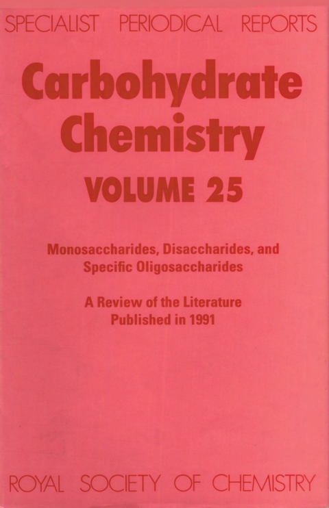 Cover image for book Carbohydrate Chemistry