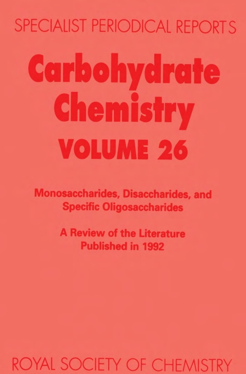 Cover image for book Carbohydrate Chemistry