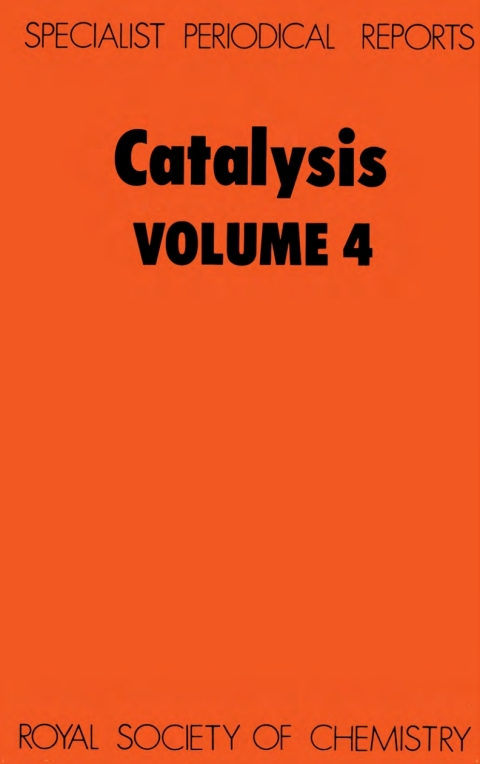 Cover image for book Catalysis