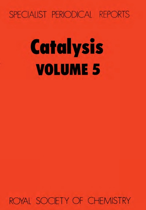 Cover image for book Catalysis