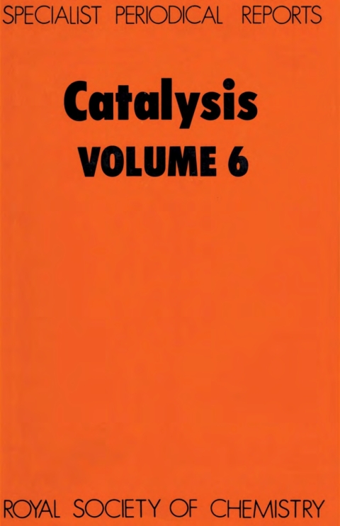 Cover image for book Catalysis