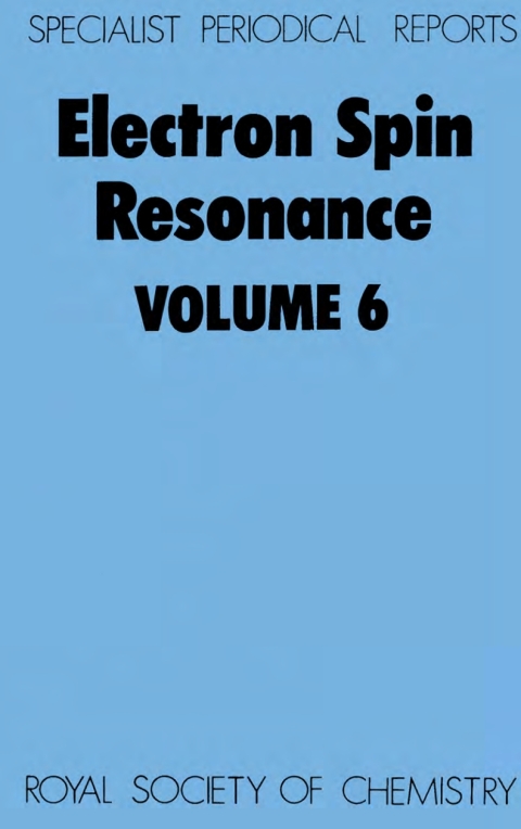 Cover image for book Electron Spin Resonance
