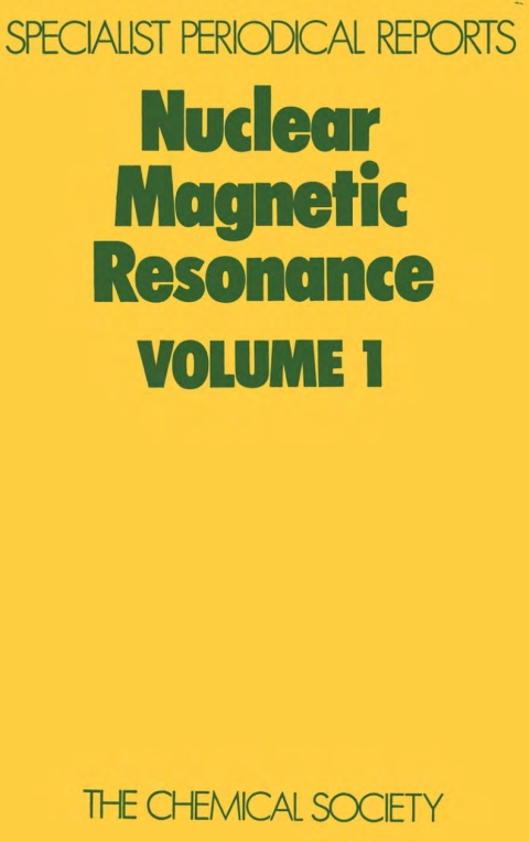 Cover image for book Nuclear Magnetic Resonance
