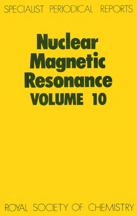 Cover image for book Nuclear Magnetic Resonance