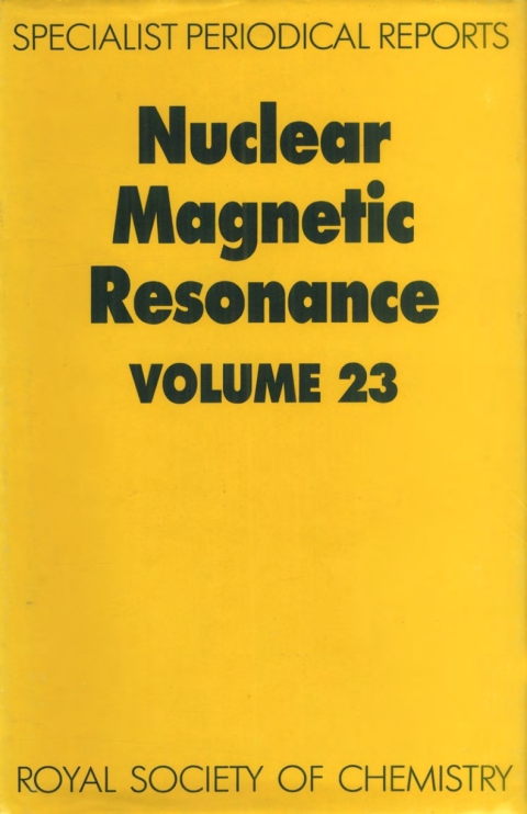 Cover image for book Nuclear Magnetic Resonance
