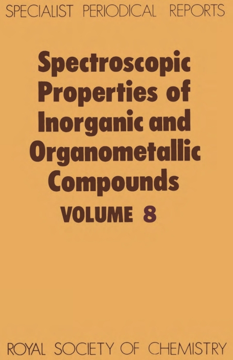Cover image for book Spectroscopic Properties of Inorganic and Organometallic Compounds