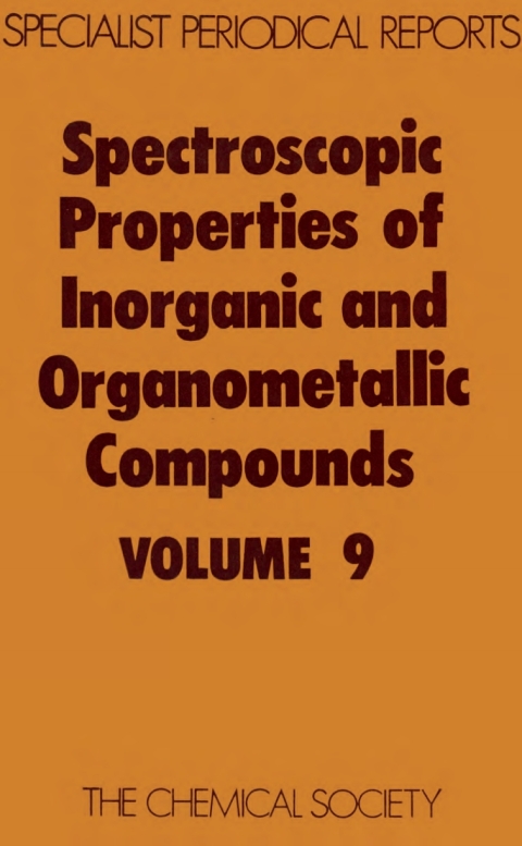 Cover image for book Spectroscopic Properties of Inorganic and Organometallic Compounds