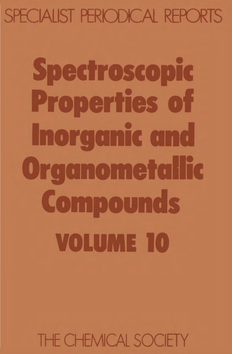 Spectroscopic Properties of Inorganic and Organometallic Compounds 