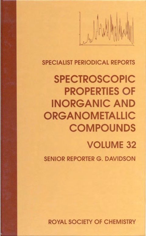 Cover image for book Spectroscopic Properties of Inorganic and Organometallic Compounds