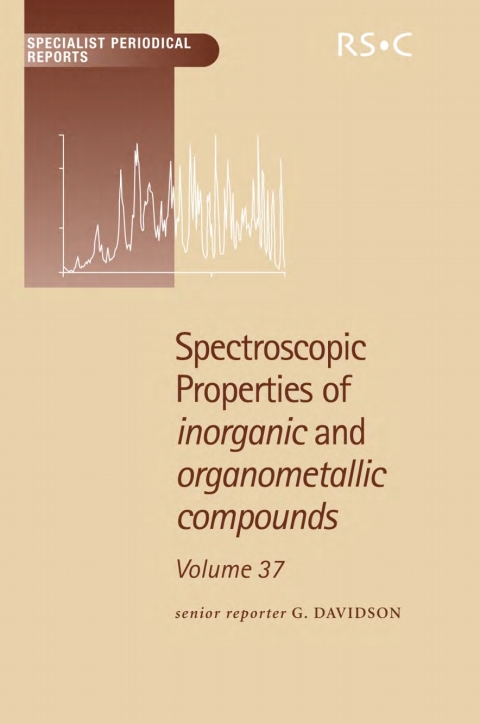 Cover image for book Spectroscopic Properties of Inorganic and Organometallic Compounds