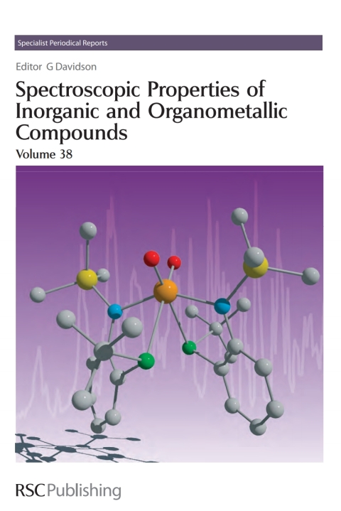 Cover image for book Spectroscopic Properties of Inorganic and Organometallic Compounds