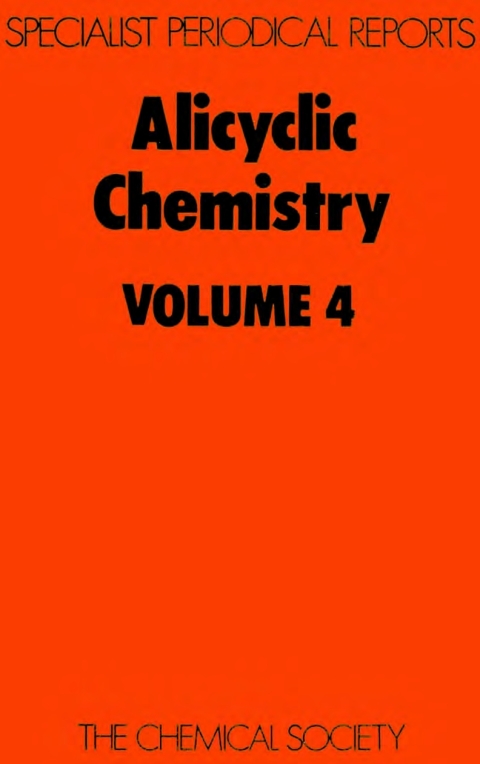 Cover image for book Alicyclic Chemistry