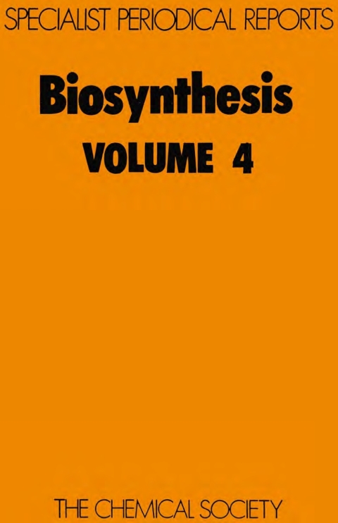 Cover image for book Biosynthesis