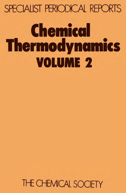 Cover image for book Chemical Thermodynamics