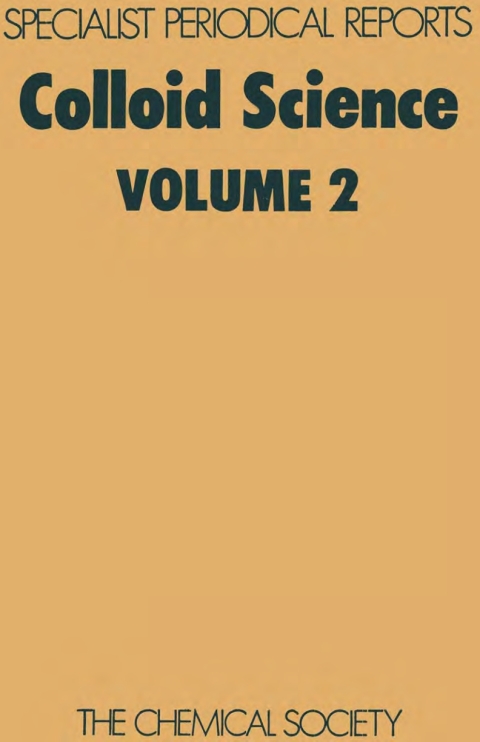 Cover image for book Colloid Science