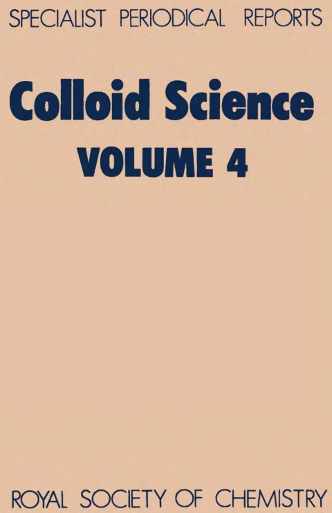 Cover image for book Colloid Science