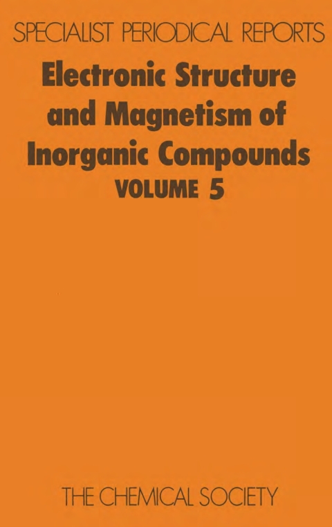 Cover image for book Electronic Structure and Magnetism of Inorganic Compounds