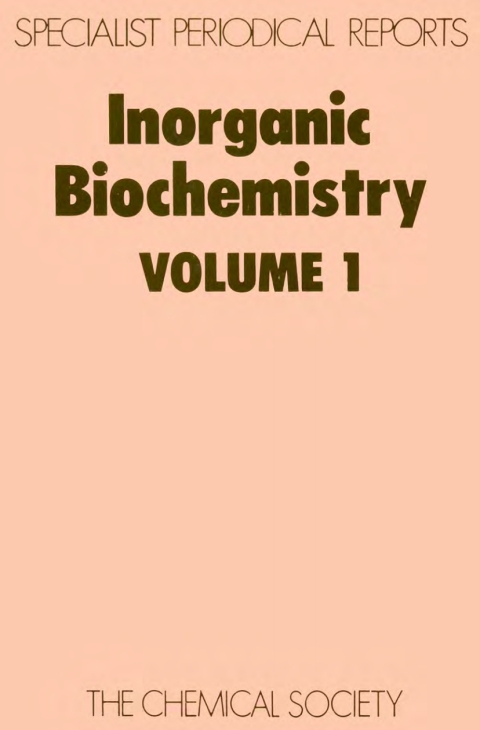 Cover image for book Inorganic Biochemistry