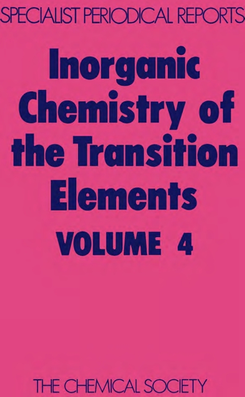 Cover image for book Inorganic Chemistry of the Transition Elements