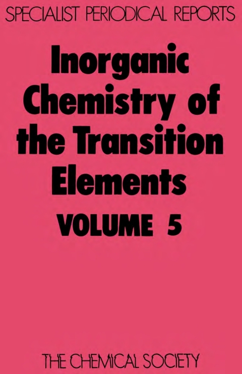 Cover image for book Inorganic Chemistry of the Transition Elements