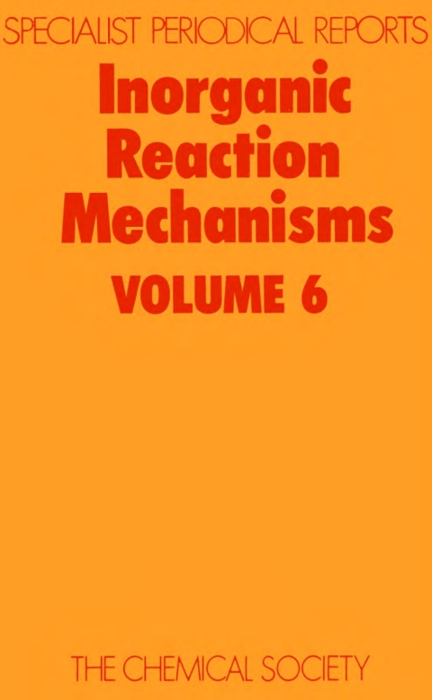 Cover image for book Inorganic Reaction Mechanisms