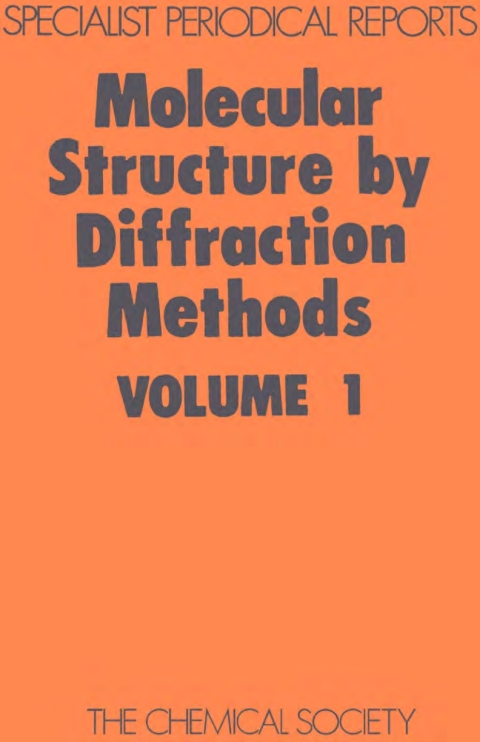 Cover image for book Molecular Structure by Diffraction Methods