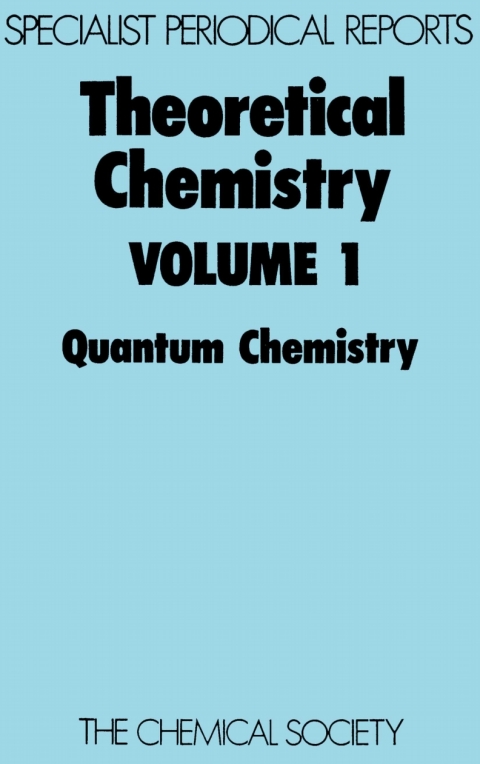 Cover image for book Theoretical Chemistry