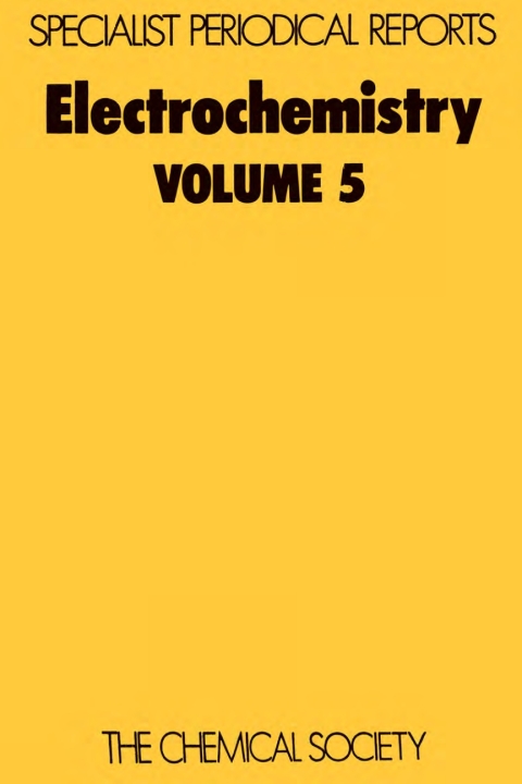 Cover image for book Electrochemistry