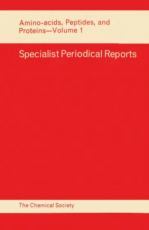 Cover image for book Amino Acids, Peptides and Proteins