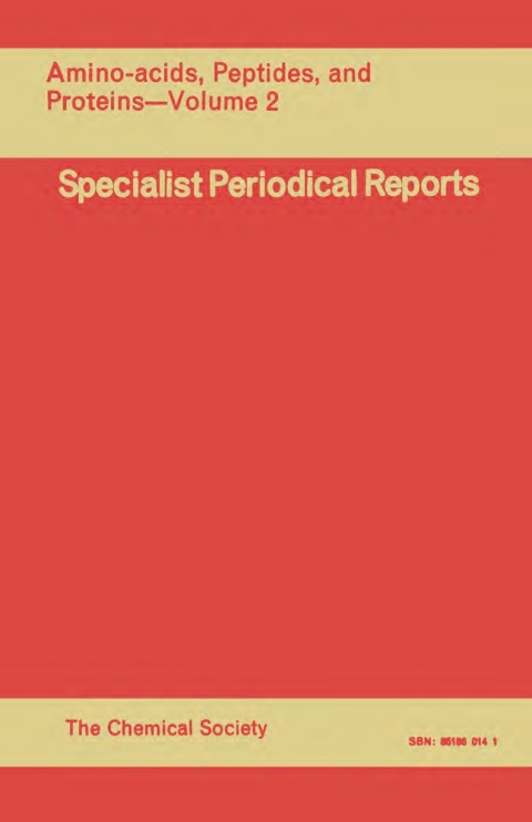 Cover image for book Amino Acids, Peptides and Proteins