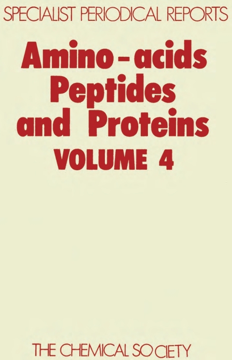 Cover image for book Amino Acids, Peptides and Proteins