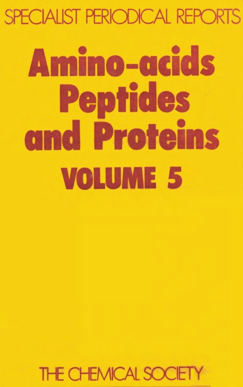 Cover image for book Amino Acids, Peptides and Proteins