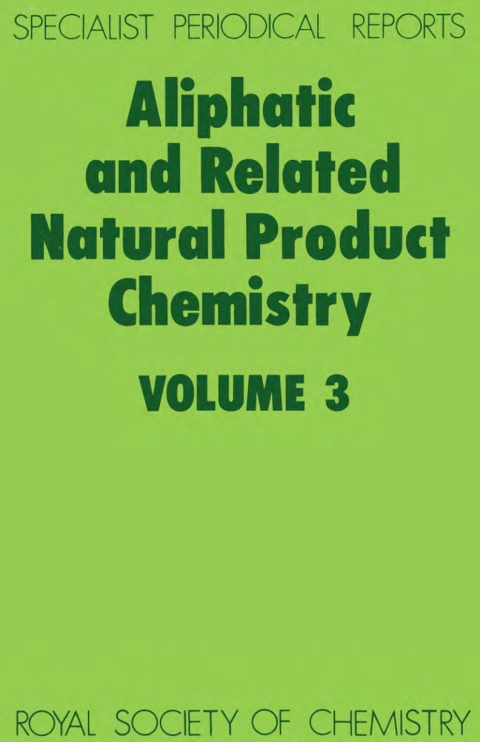 Cover image for book Aliphatic and Related Natural Product Chemistry
